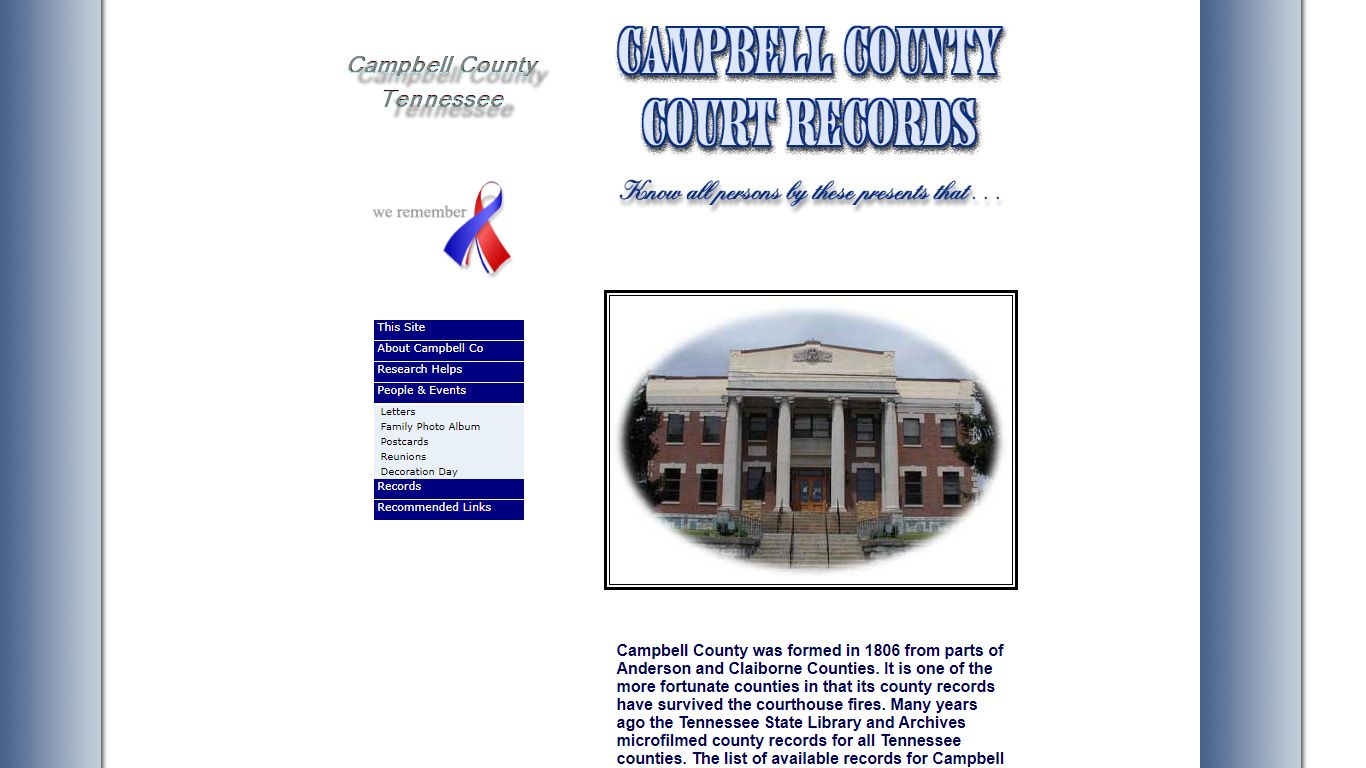 Campbell County, TN, Court Records - TNGenWeb